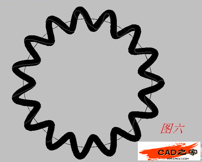 AutoCAD 2008三維教程：環形彈簧及弧線彈簧的幾種畫法_中國教程網