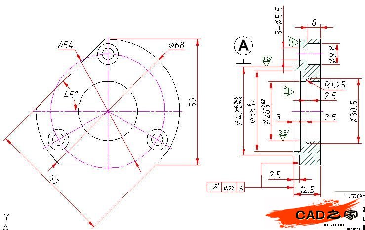 AutoCAD二維教程：細(xì)說機(jī)械零件軸測(cè)圖的畫法_中國(guó)教程網(wǎng)