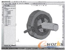 圖6優化方案裝配模型