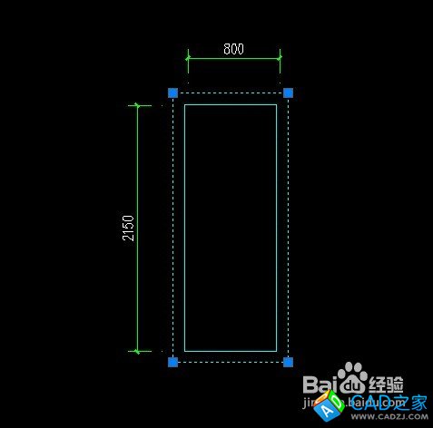 CAD怎么制作房間門(mén)立面圖