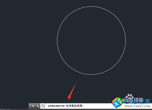 CAD2015中怎么進(jìn)行直徑與半徑標(biāo)注