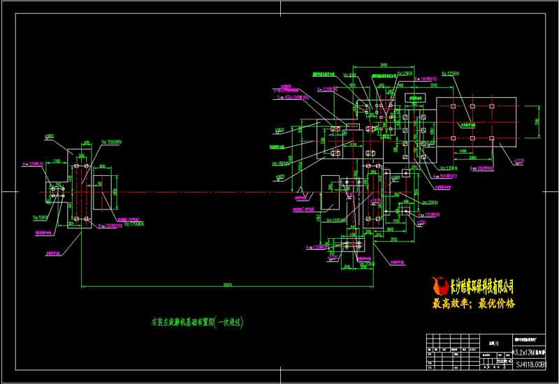φ3.2×13m高細(xì)球磨機詳圖(三張)c